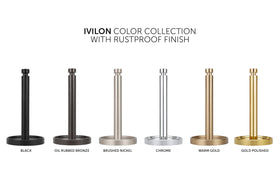 Ivilon countertop paper towel stand warm-gold finish adds elegant style and durable quality