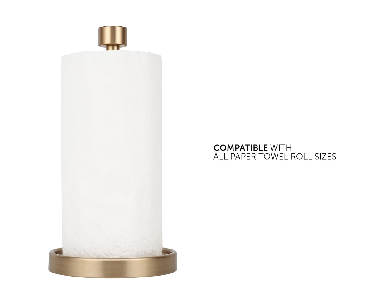 Ivilon warm gold holder design complements any kitchen decor
