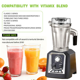 IVTCTV blades inside the 64oz stainless steel pitcher deliver strong blends.