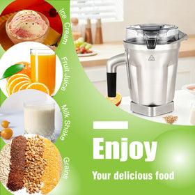 IVTCTV 64oz capacity supports large batches of smoothies and soups.