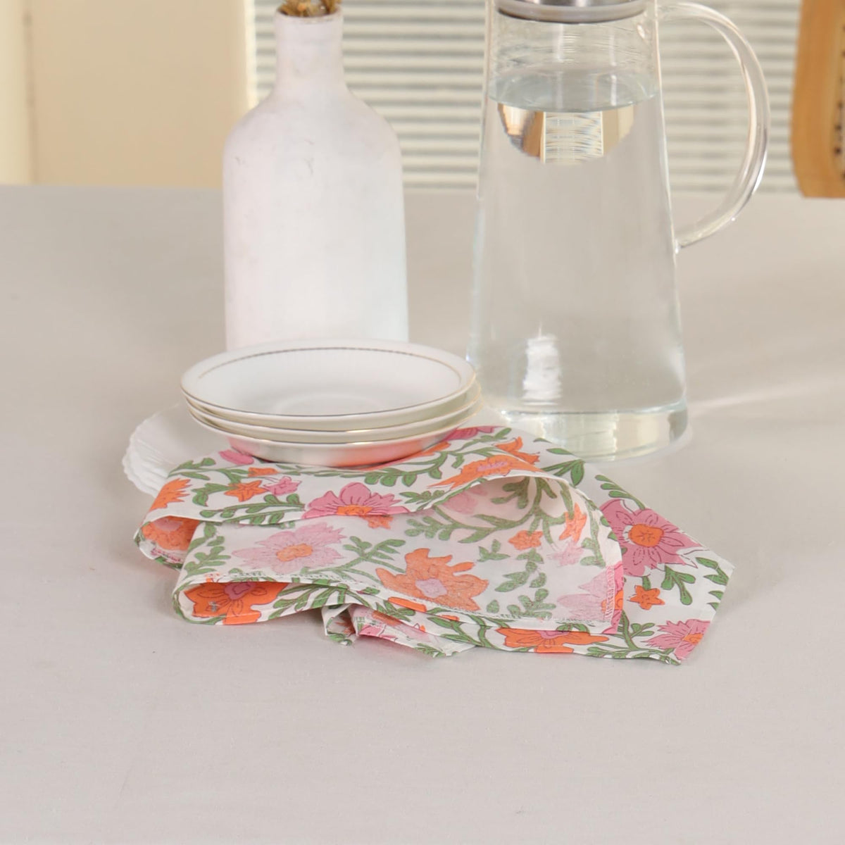 Ivy Heritage reusable cloth napkins machine washable for easy care and sustainability