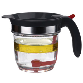 IVYHOME fat separator with measuring scales supports precise portioning.