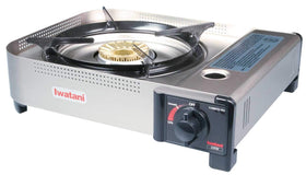 Iwatani 35FW burner with high output for fast meals outdoors