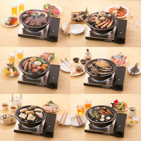 Iwatani CB-P-AM3 Aburi stovetop grill pan portable-stove-fit for travel.
