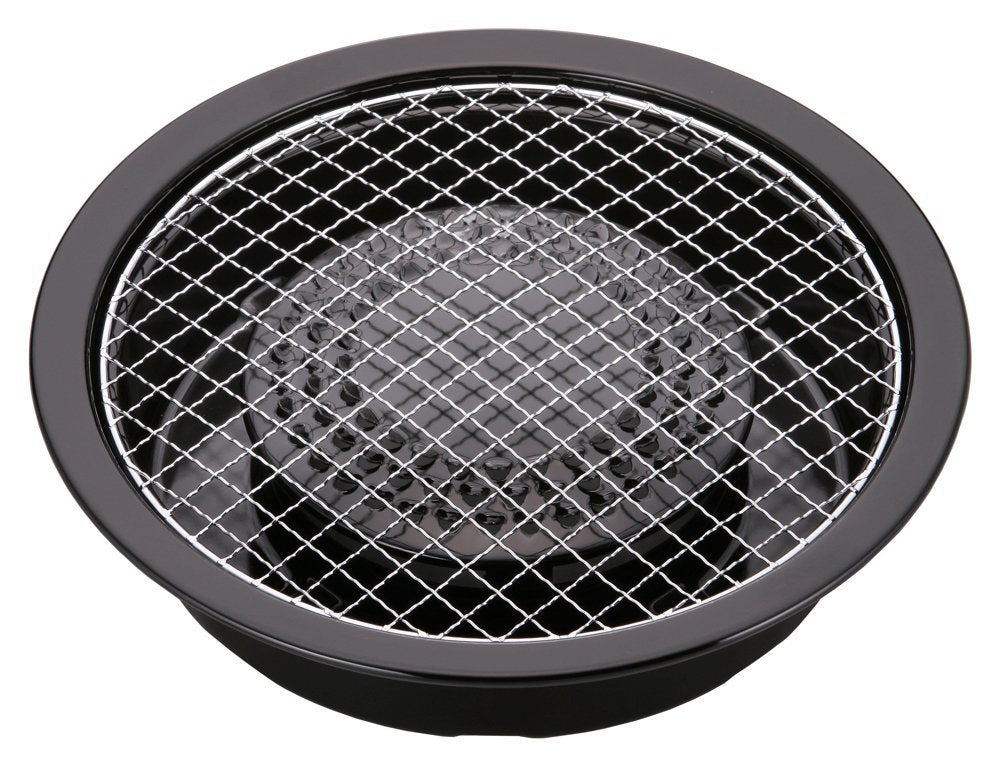 Iwatani CB-P-AM3 Aburi stovetop grill pan top view for quick indoor grilling.