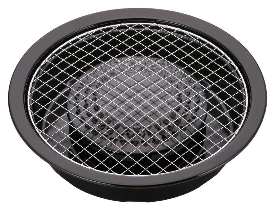 Iwatani CB-P-AM3 Aburi stovetop grill pan top view for quick indoor grilling.