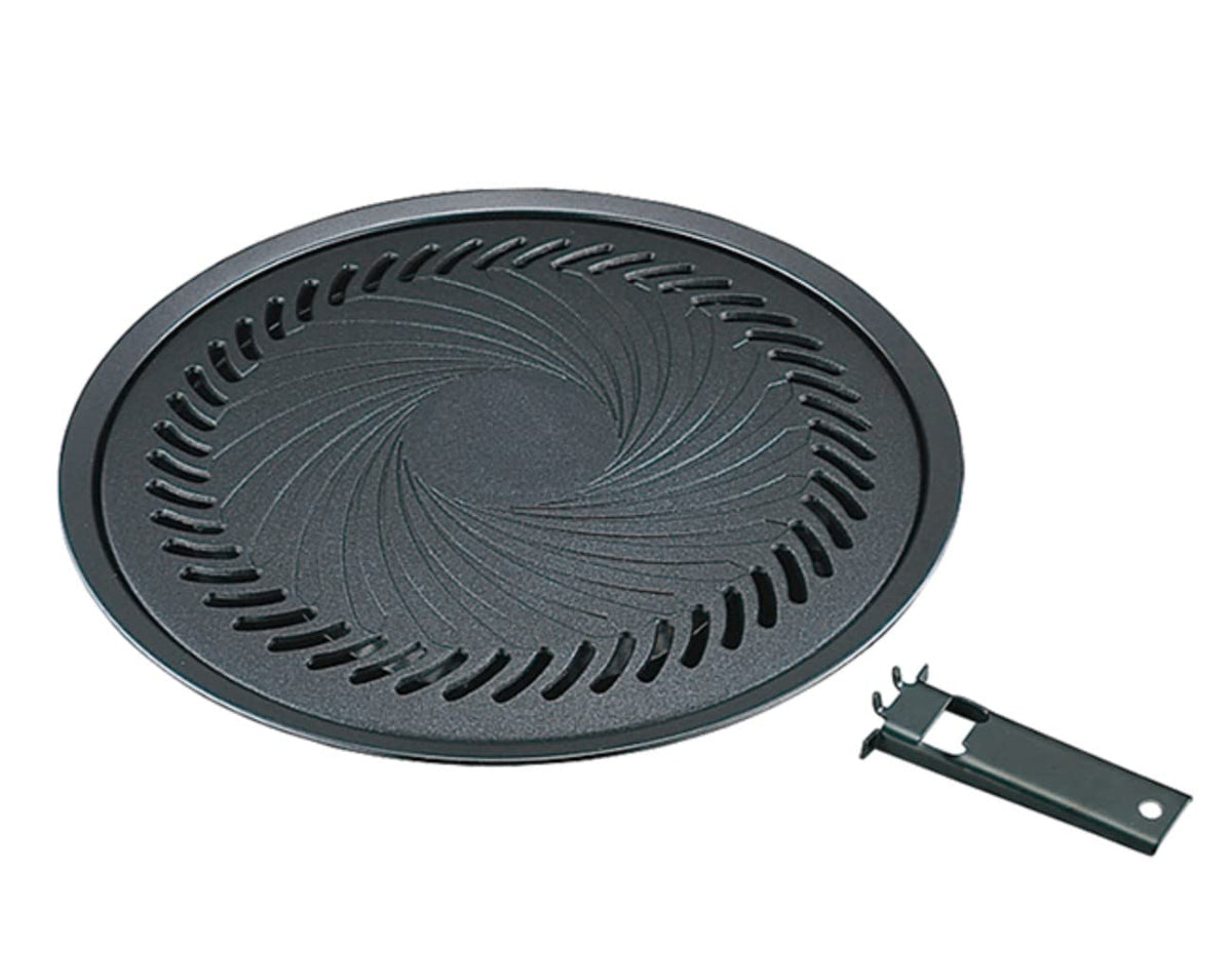 Iwatani BBQ Grill Plate Large overview showing roomy surface for family meals.