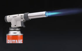 Iwatani PRO2 anti-flare design enhances safe browning of toppings