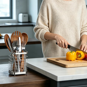 IWNTWY silver finish adds a modern touch to your kitchen