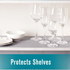Iwtmm cushion-protection liner shields fragile items during fast-opening drawers.