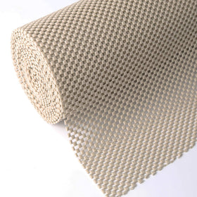 Iwtmm shelf drawer liner non-adhesive beige keeps items in place without sticky residues.
