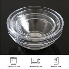 Iyulania bowls microwave and dishwasher safe for easy cleanup.