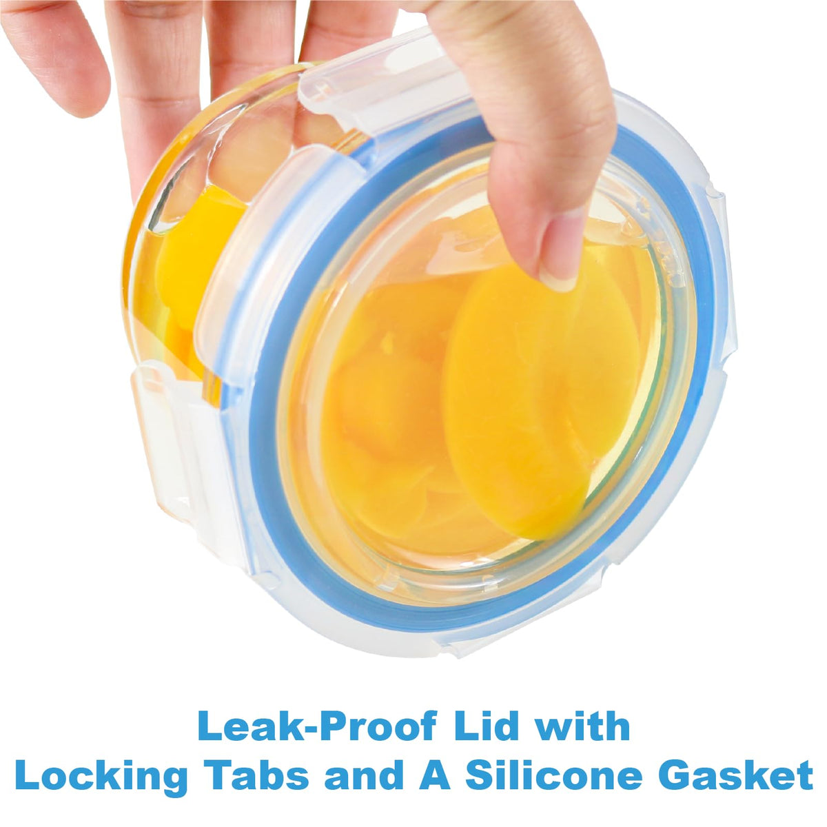 Iyulania silicone-seal leakproof lids for secure transport.