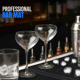 JAANIS bar mats are dishwasher-safe for easy deep cleaning.