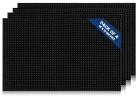 JAANIS bar mats 4-pack protect bars and countertops during busy service.