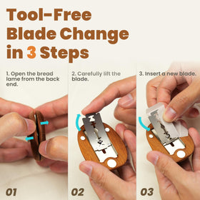 Magnetic storage base keeps the tool visible on ferrous surfaces between uses