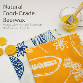 JACYAO'S 11-inch beeswax bowl cover fits large bowls securely.