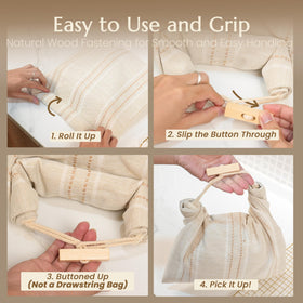 Friendly-use guide for JACYAO'S sourdough storage kit for beginners