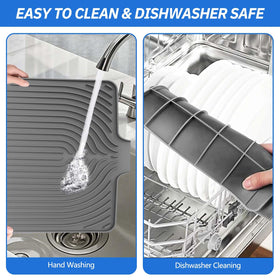JACZZO anti-slip base keeps dishes stable on counters.