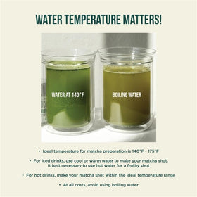 Jade Leaf Matcha beginner-friendly guidebook included in the set.