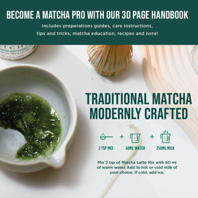 Jade Leaf Matcha whisk holder keeps prongs aligned for quick drying