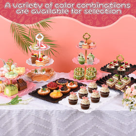 Jaevorite dessert display set suitable for brunch and tea parties