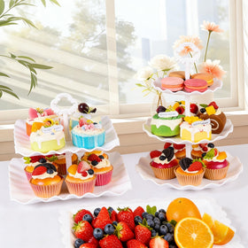 Jaevorite wedding dessert table display for centerpiece styling