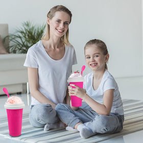 Jairuty slushie cup easy clean design simplifies after use