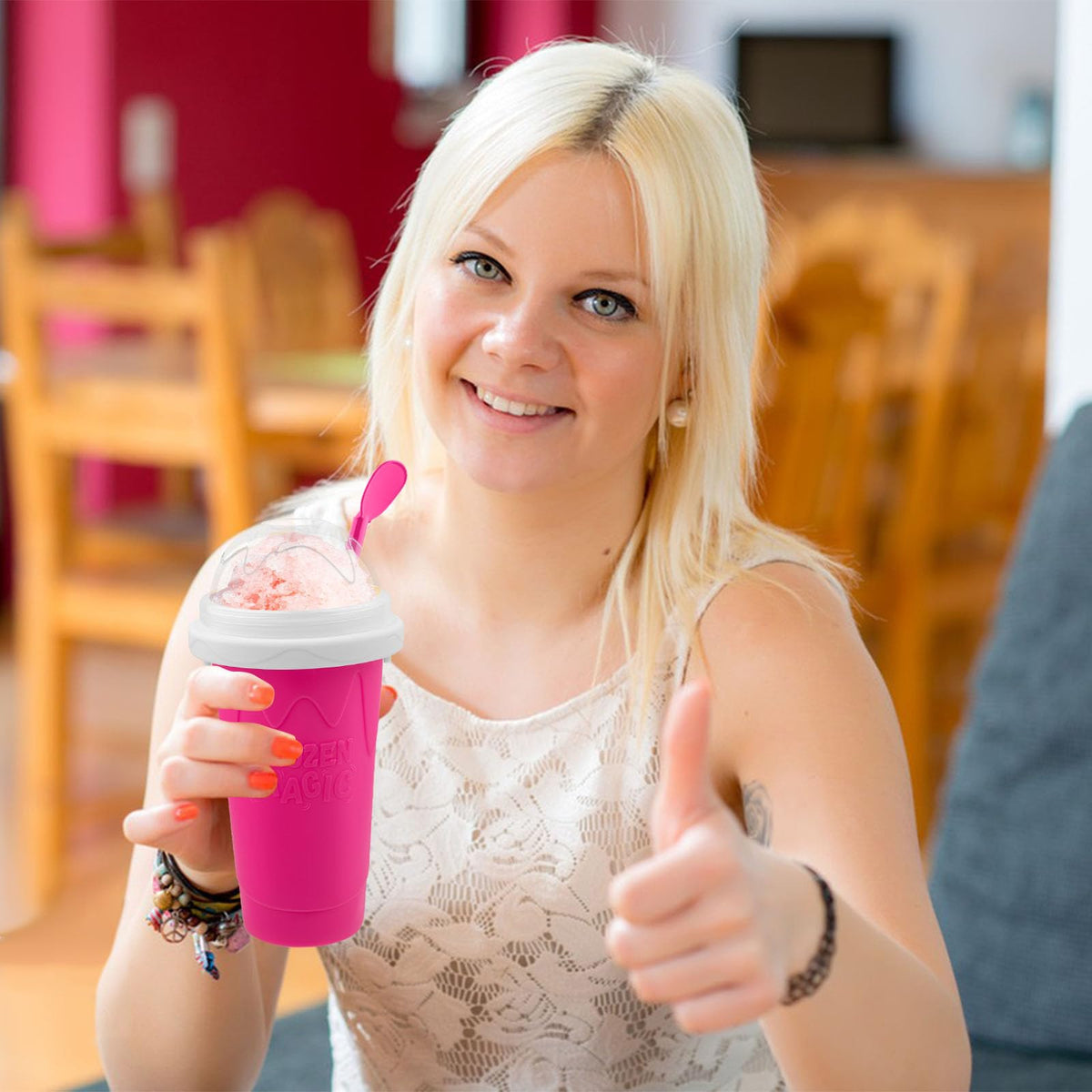 Jairuty slushie cup food grade silicone components are safe