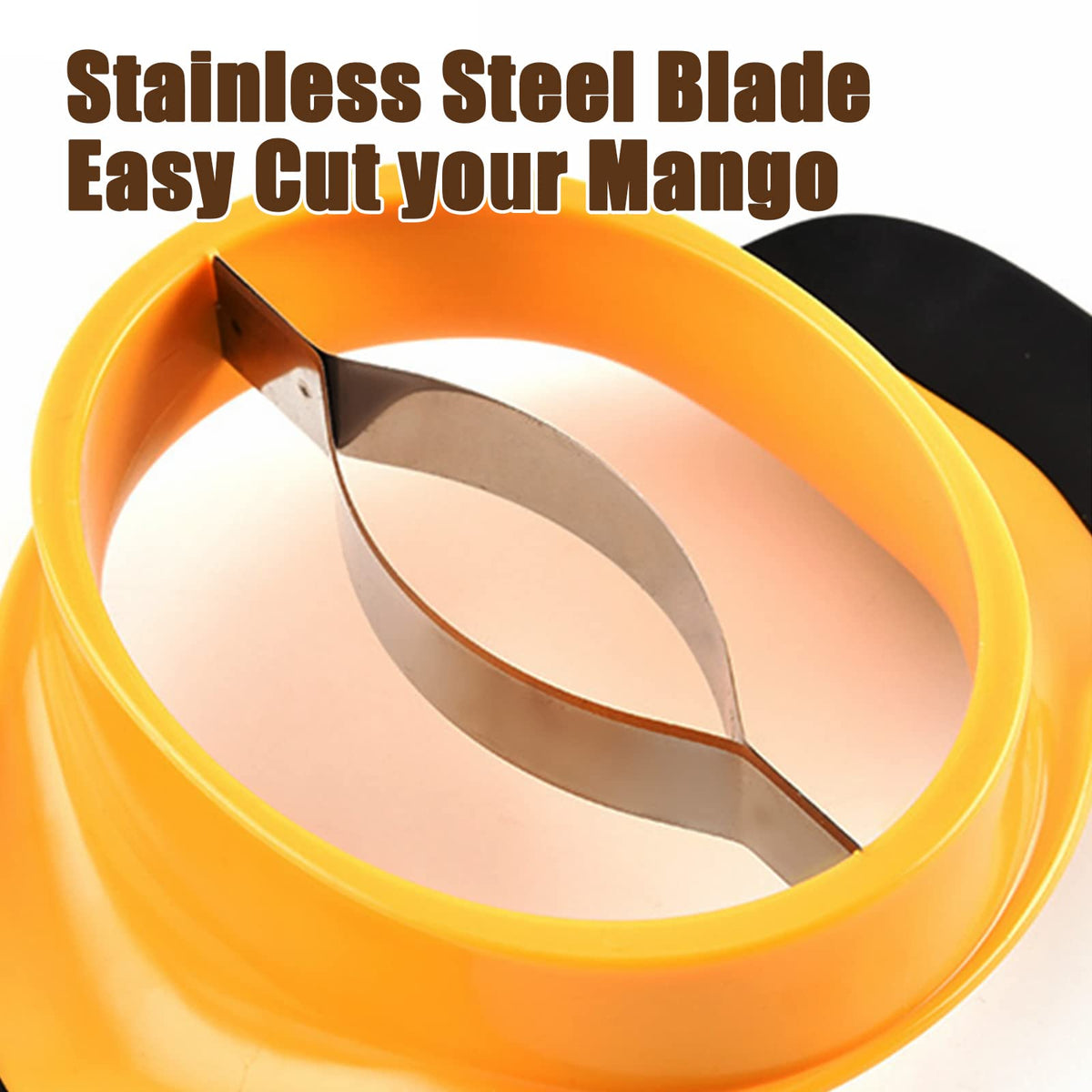 JAKENHAM divider with ergonomic rubber grip handle for comfortable slicing.