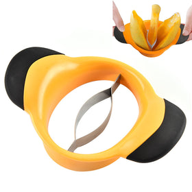 JAKENHAM mango slicer with stainless steel blade for fast pit removal.