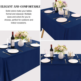 Close-up of JALANCY polyester fabric on a tablecloth