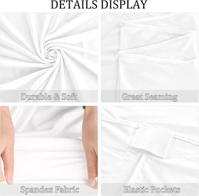 JALANCY fitted 6ft rectangle cover with snug fit and easy setup