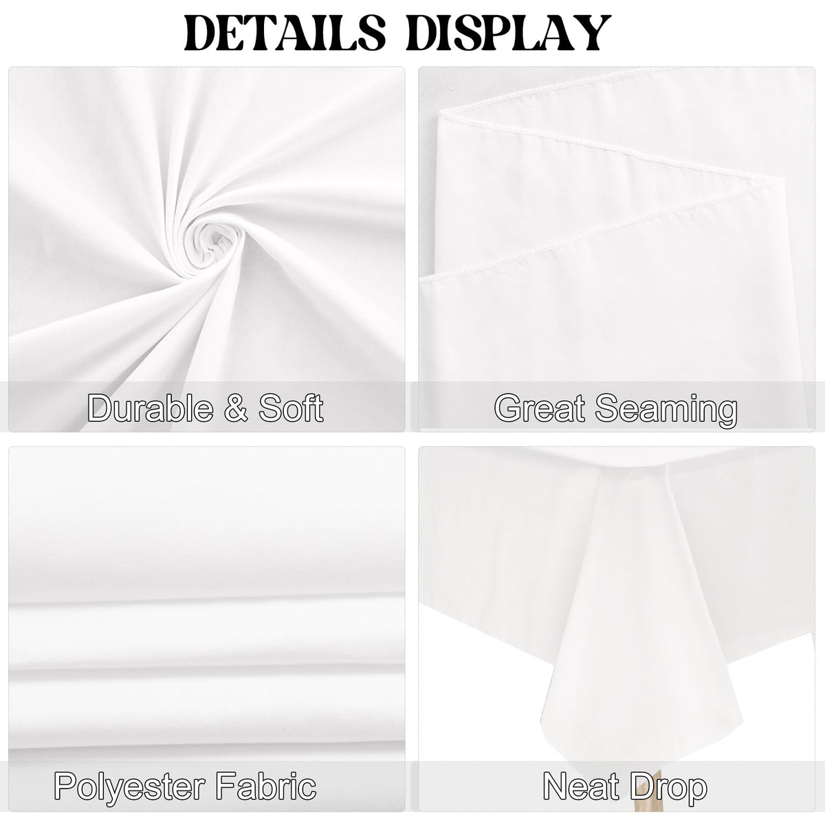 JALANCY rectangle cover enhances wedding and dining areas