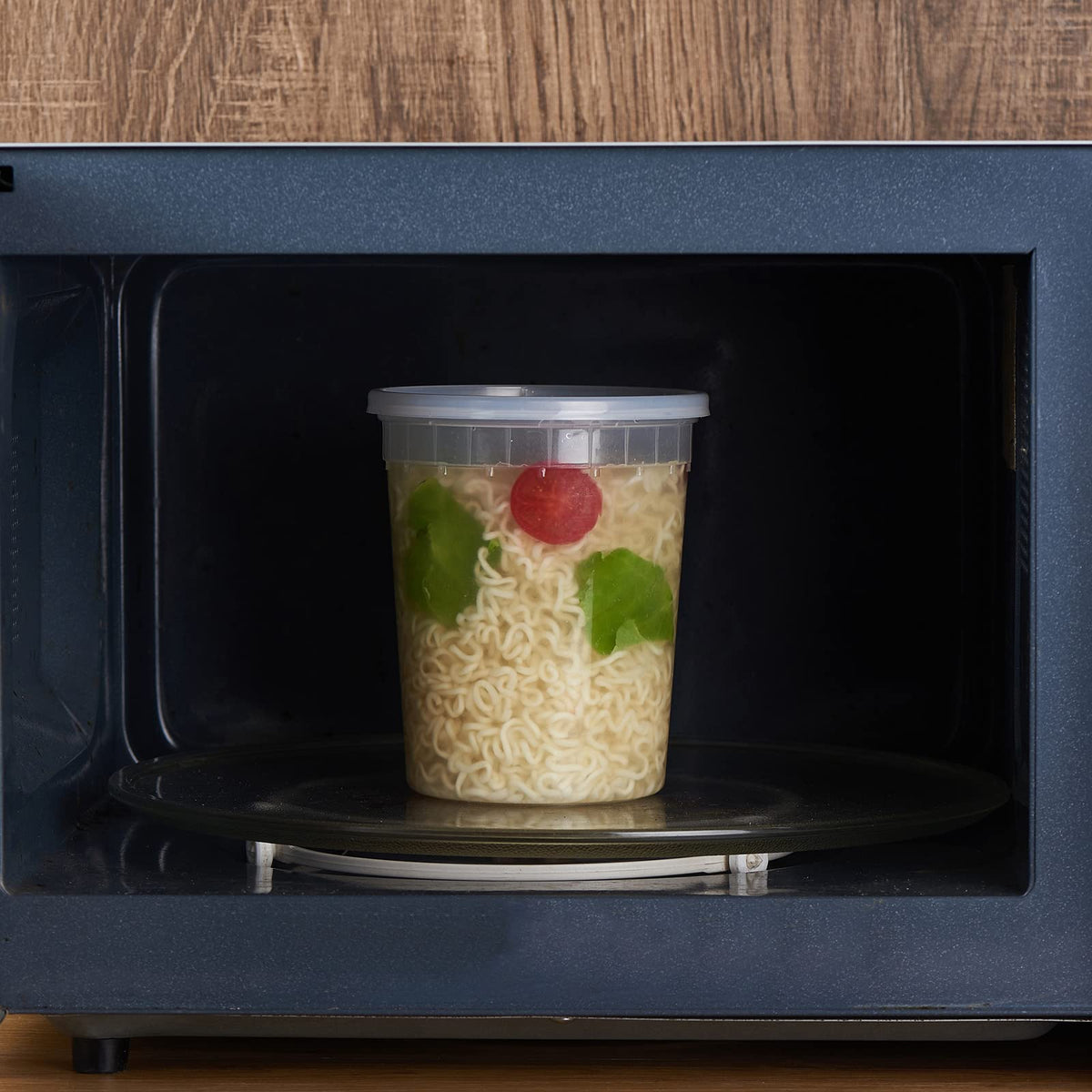 Jaluxing airtight leakproof lids keep foods fresh and contained