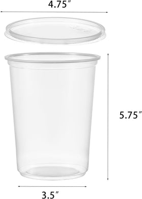 Jaluxing airtight overlapping lids seal freshness for soups and salads.