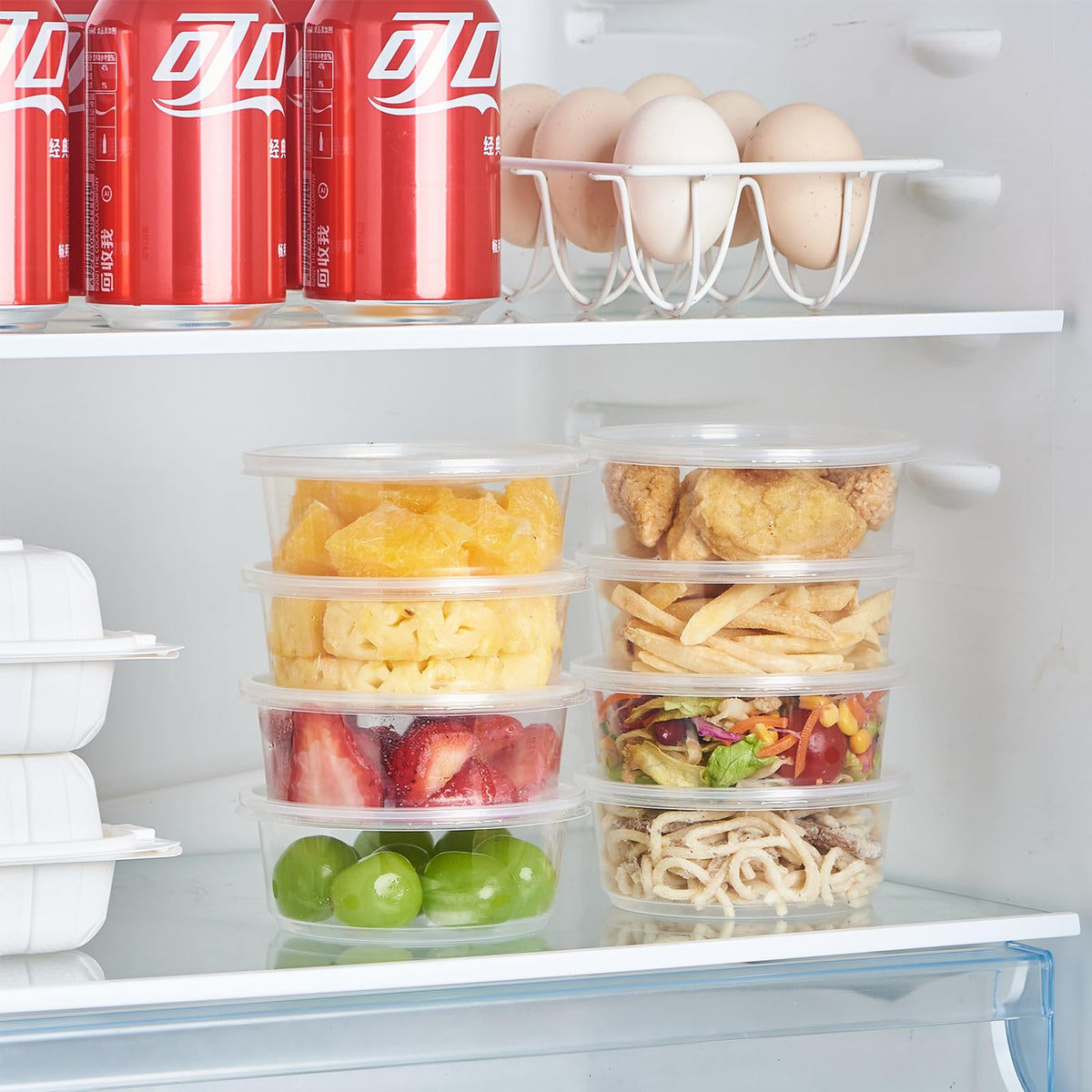 Jaluxing durable BPA-free polypropylene deli containers for everyday use