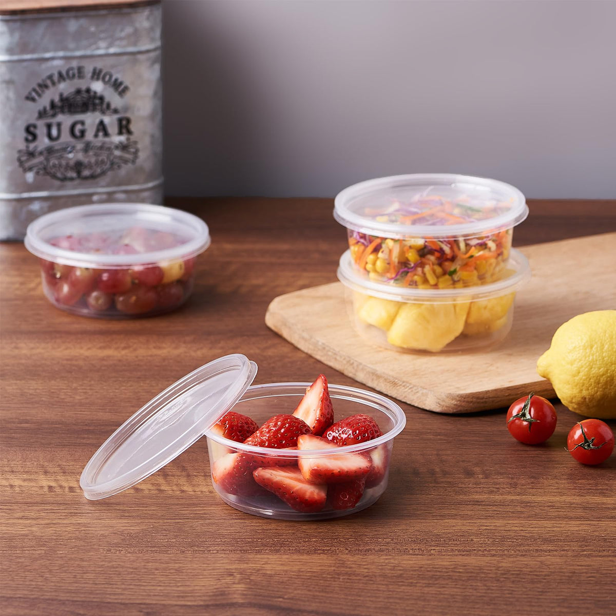 Jaluxing leakproof deli container seals in freshness for takeout