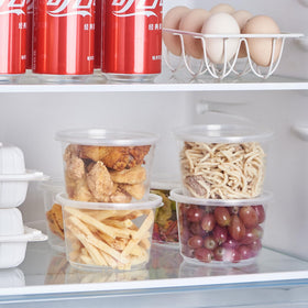 Jaluxing BPA-free plastic supports reusable, dishwasher-safe storage.