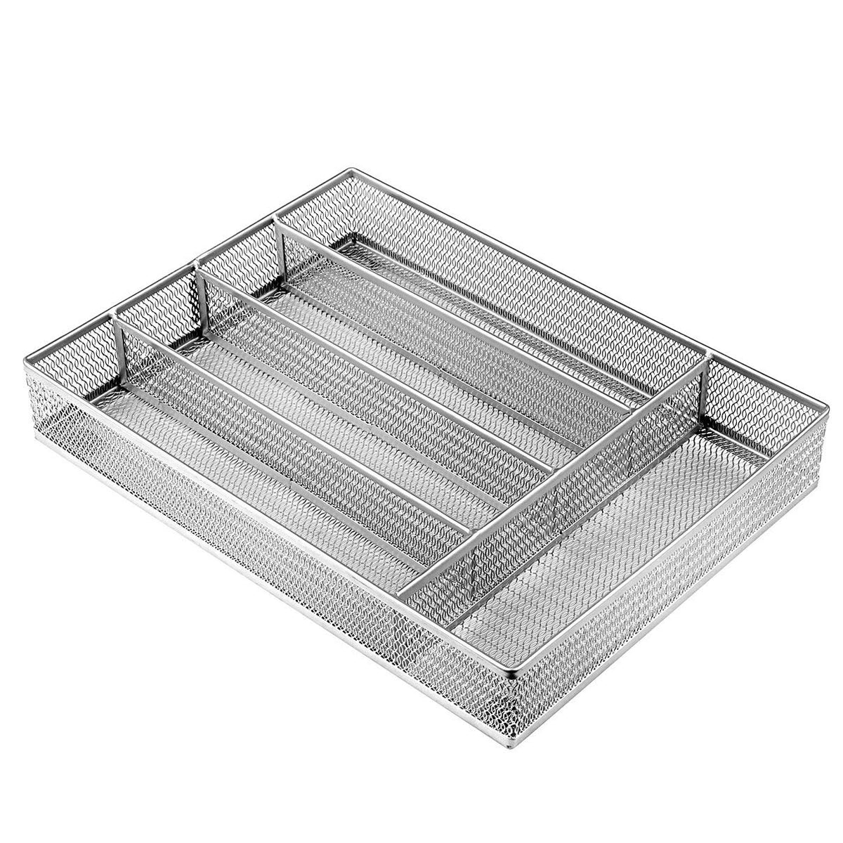 JANE EYRE drawer organizer with mesh front view showing 5 compartments