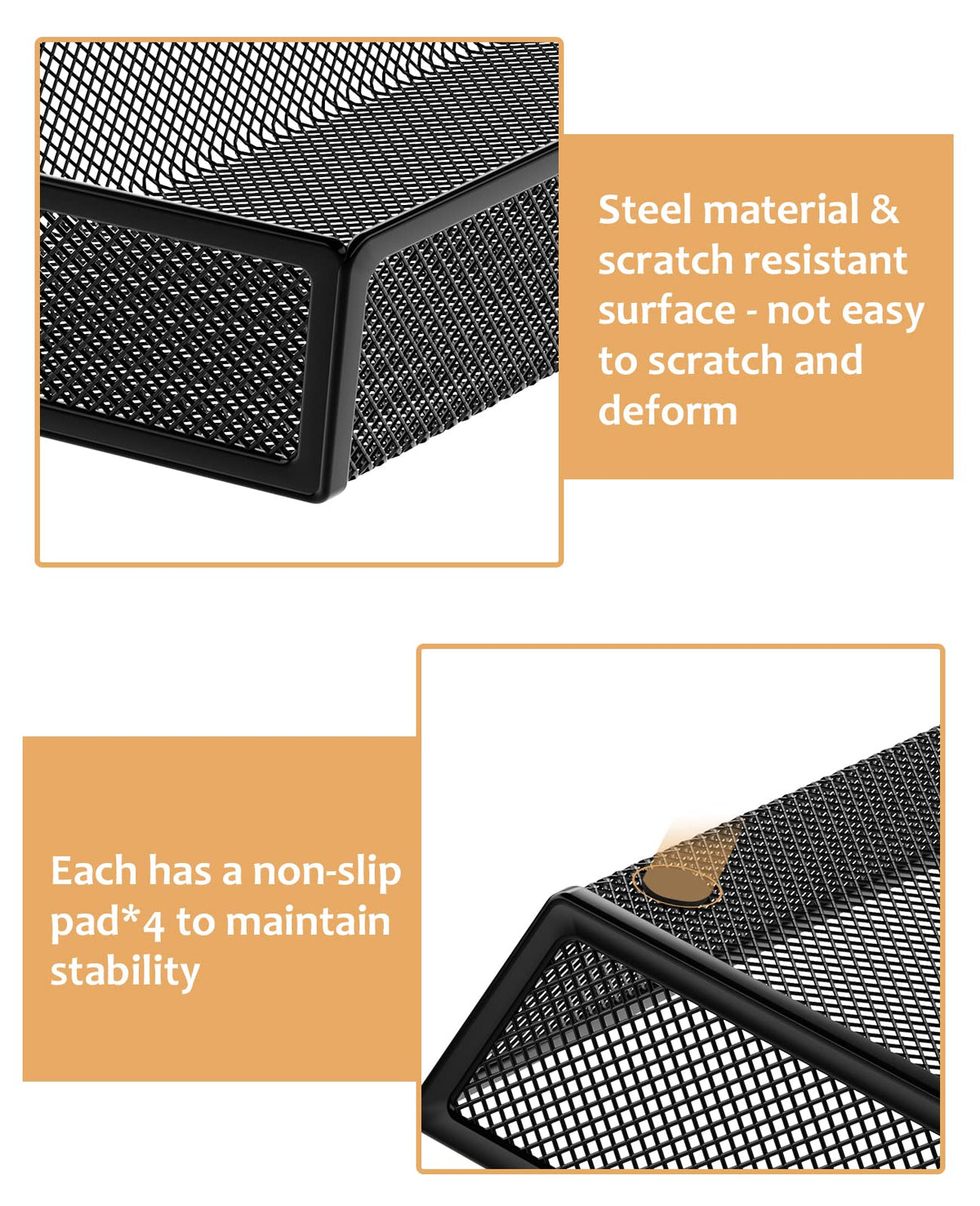 Jane Eyre upgraded steel organizer resists cracking and deformation