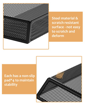 Jane Eyre upgraded steel organizer resists cracking and deformation