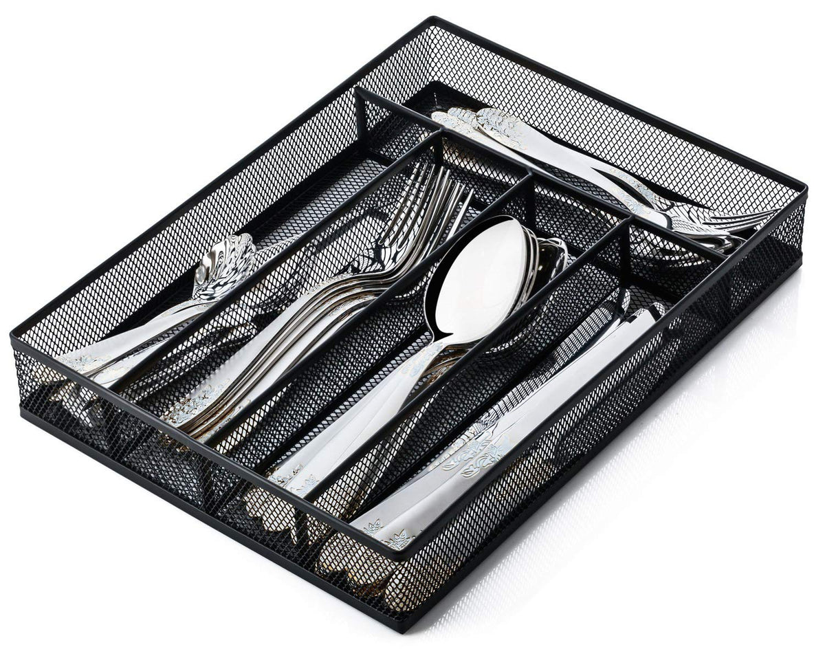 JANE EYRE Utensil Drawer Organizer mesh tray for easy cleaning and quick access