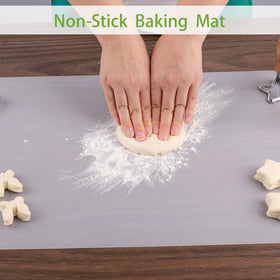 Janeart 2-pack silicone mats offer reusable kitchen protection
