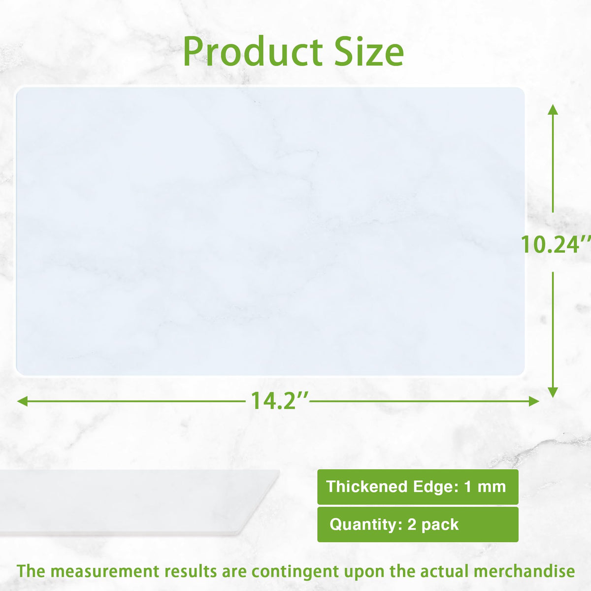 Janeart translucent mat blends with decor while protecting surfaces