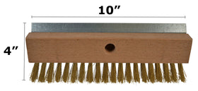 Janico 4004 rust-proof steel scraper for crust residue