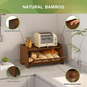 Smooth bamboo surface is easy to wipe clean after meals.