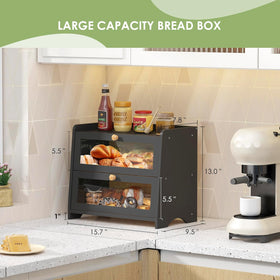 JANSNIMEN bamboo construction adds eco-friendly durability to kitchen storage.