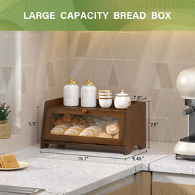 Top view of the box reveals the flat workspace and edge fence.