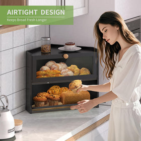 JANSNIMEN eco-friendly bamboo material for safe kitchen storage